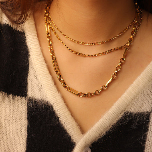 Alexium Gold Chain Necklace