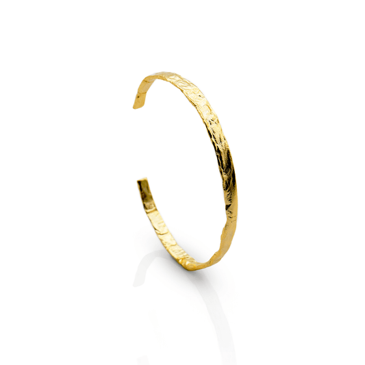 Amias Gold Foil Cuff Bracelet