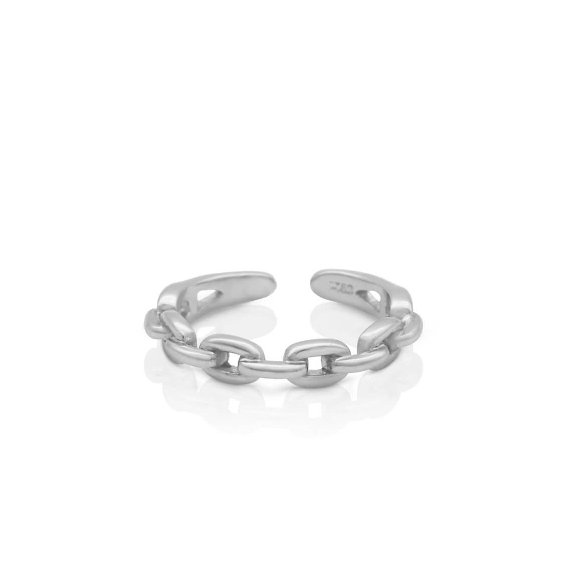 Amé Silver Chain Ring