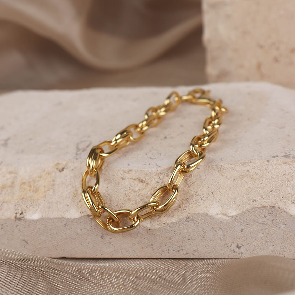 Aviana Gold Chain Bracelet