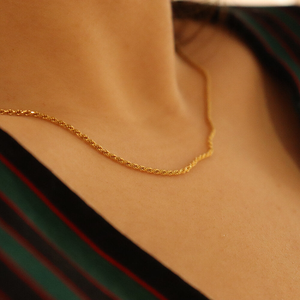 Celine Chain Necklace – Bearfruit Jewelry