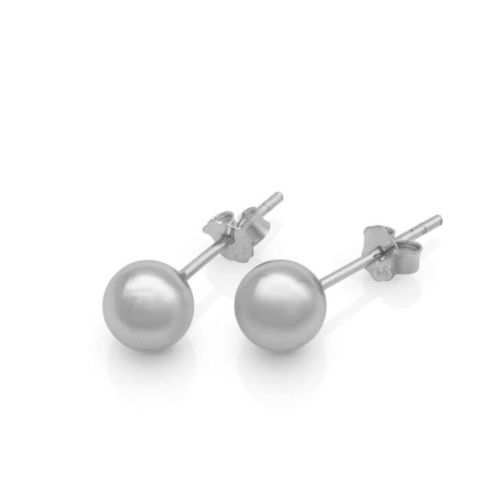 Noma Silver Stud Earrings